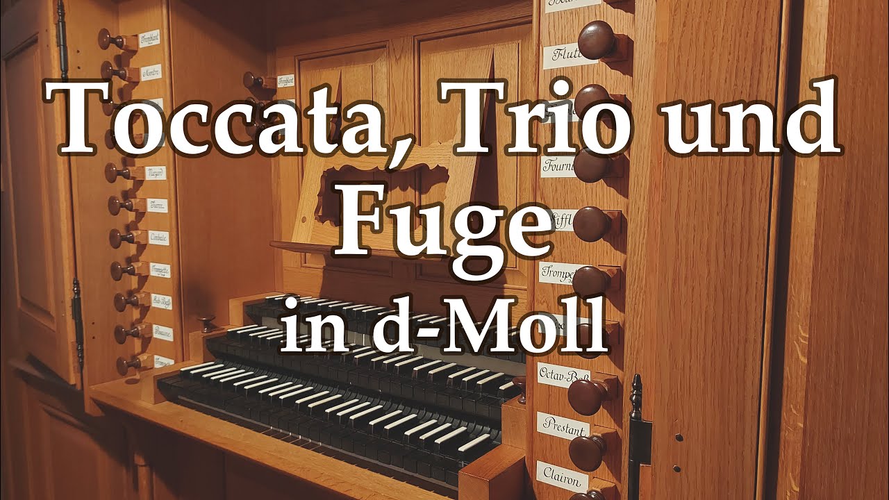 Toccata, Trio und Fuge in d-Moll, Silbermann-Orgel Villingen (improvisiert) | Gregor Engelhardt
