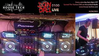 100th show! 100 tracks!! 7 hours 40 minutes of EPIC techno!! Techno D3N0R1 0100 HouseTech Radio Live