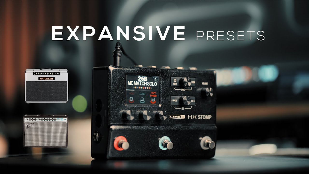 Fender + Matchless Hx Stomp Presets YouTube