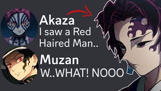 Akaza sees Yoriichi And tells Muzan about it