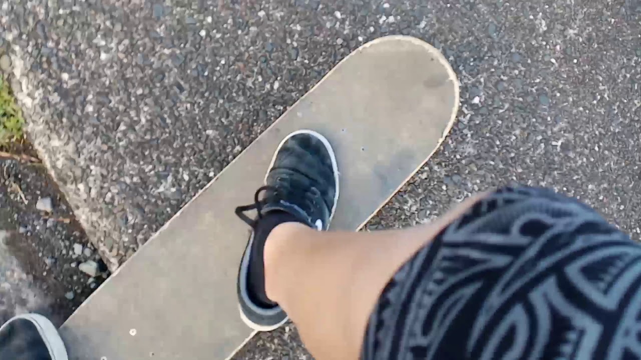 How to go up a curb for beginners - YouTube