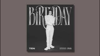 TEN 텐 - Birthday audio