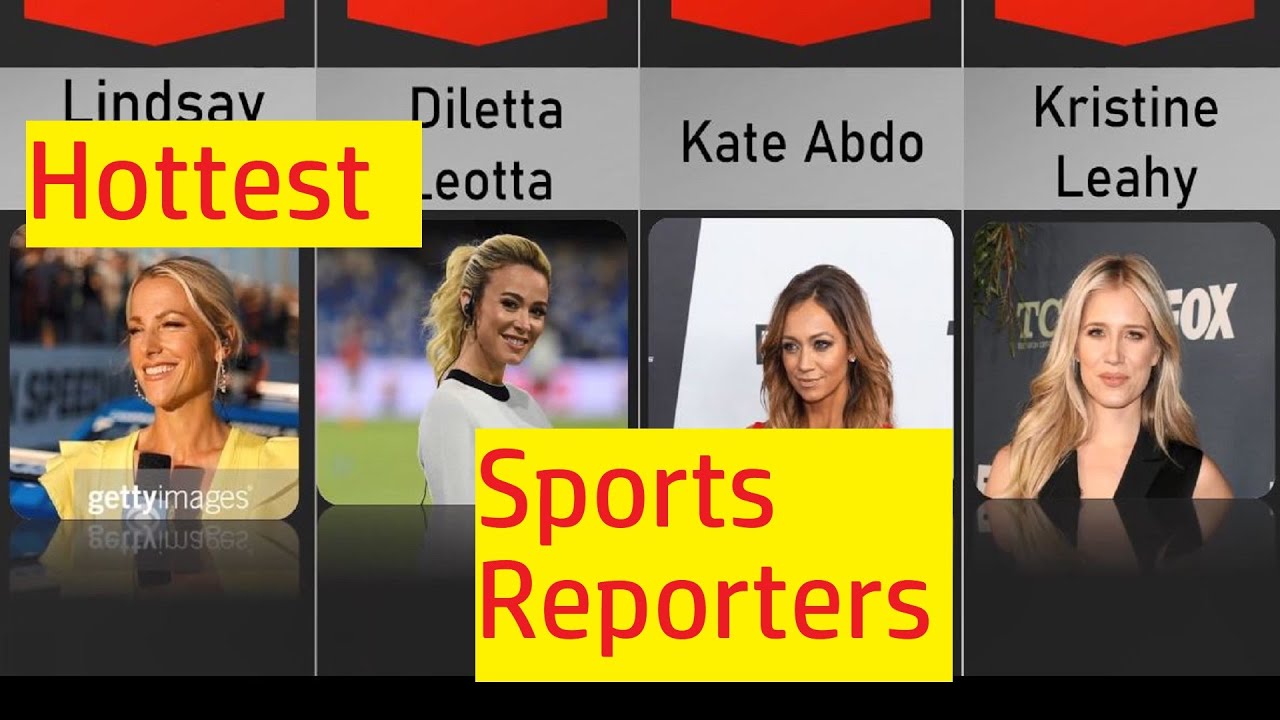 HOT and Talented Female Sports Reporters YouTube