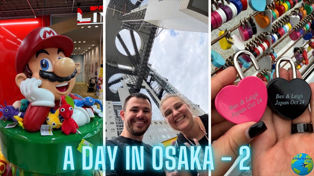 24 Hours in Osaka - Department Store Fun, Umeda Sky Building and Robotic Sushi!