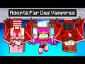 Adopt par une famille de vampires sur minecraft 