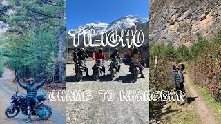 TILICHO LAKE ||Chame to Khangsar|| Day-2 ||Ride To Manang||Ns200 & RE Bullet||Motovlog ||Subin Sunar