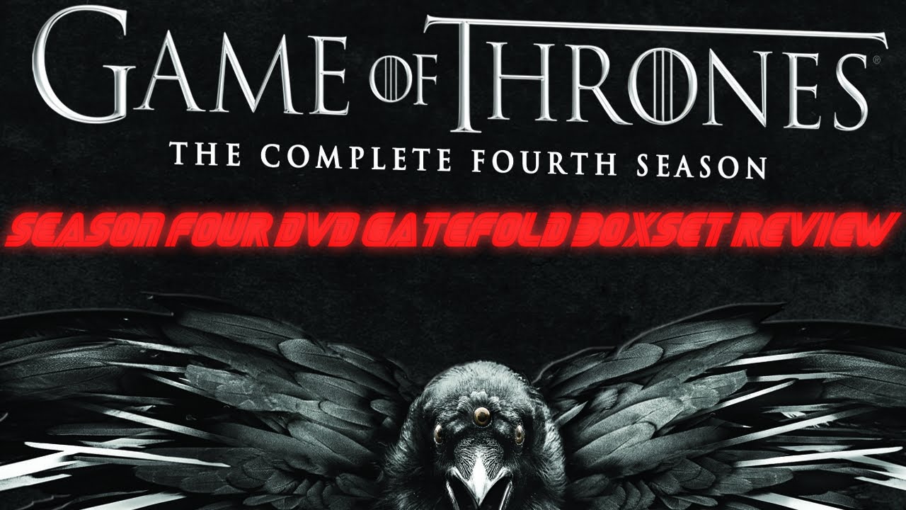 Game Of Thrones Season 4 DVD box set review YouTube