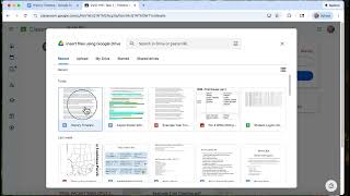 Parent Training—Google Classroom—Uploading Documents