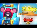 COLOQUEI MOE RANK 25 E PEGUEI 75K DE TROFÉUS NO BRAWL STARS🔥🏆