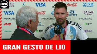 ¡GESTAZO! El día que Messi evitó que echaran del trabajo a Tití Fernández