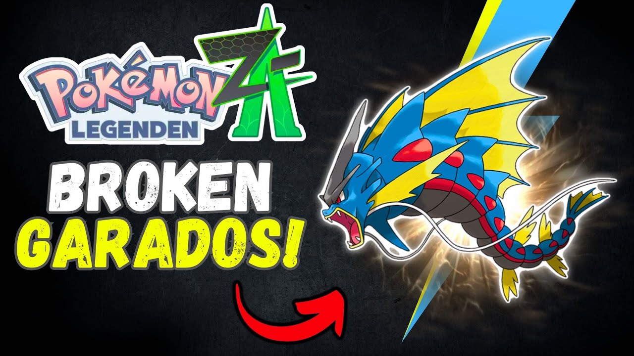 WARUM MEGA-GARADOS EINFACH BROKEN IST! | Guide & Ranked | Pokemon Legenden Z-A
