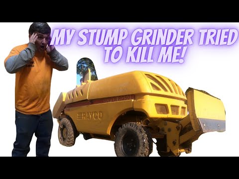 My Stump Grinder Tried to Kill Me