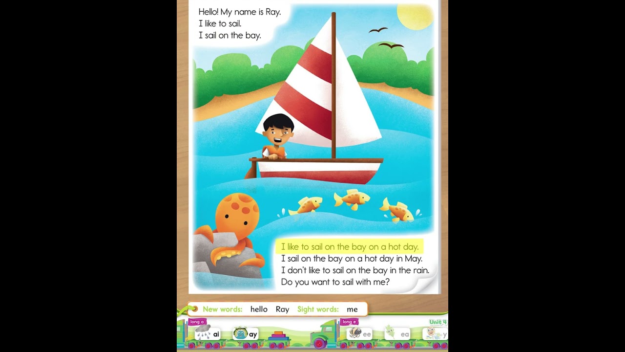 Sail on the Bay - Page 39 | Oxford Phonics World | Level 3