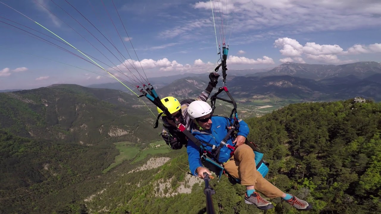 Biplace parapente de Le Diois, Drôme