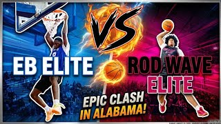 Rod Wave Elite pulls up to Alabama in an EXPLOSIVE GAME 1 match up against EB Elite ‼️ It got CRAZYY