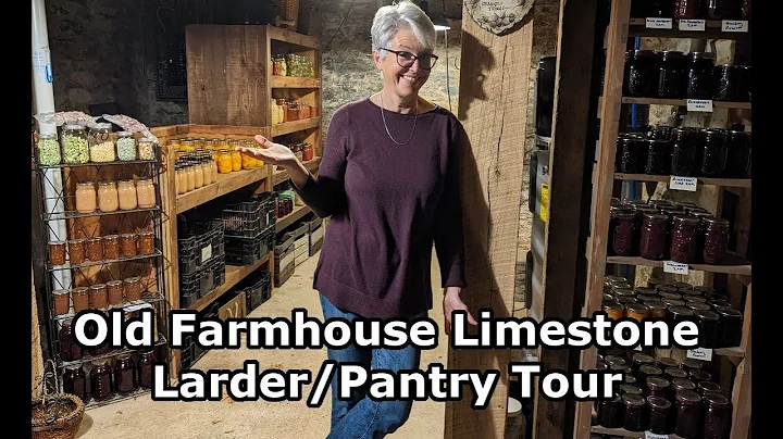 1840 Farmhouse Limestone Larder/Pantry Tour 2022