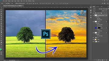 Spring vs Autumn in Photoshop