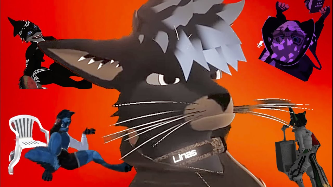 Furries with Chin on VRChat #24: 