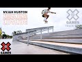 NYJAH HUSTON: Kickflip Backside Lipslide Trick Tips | World of X Games