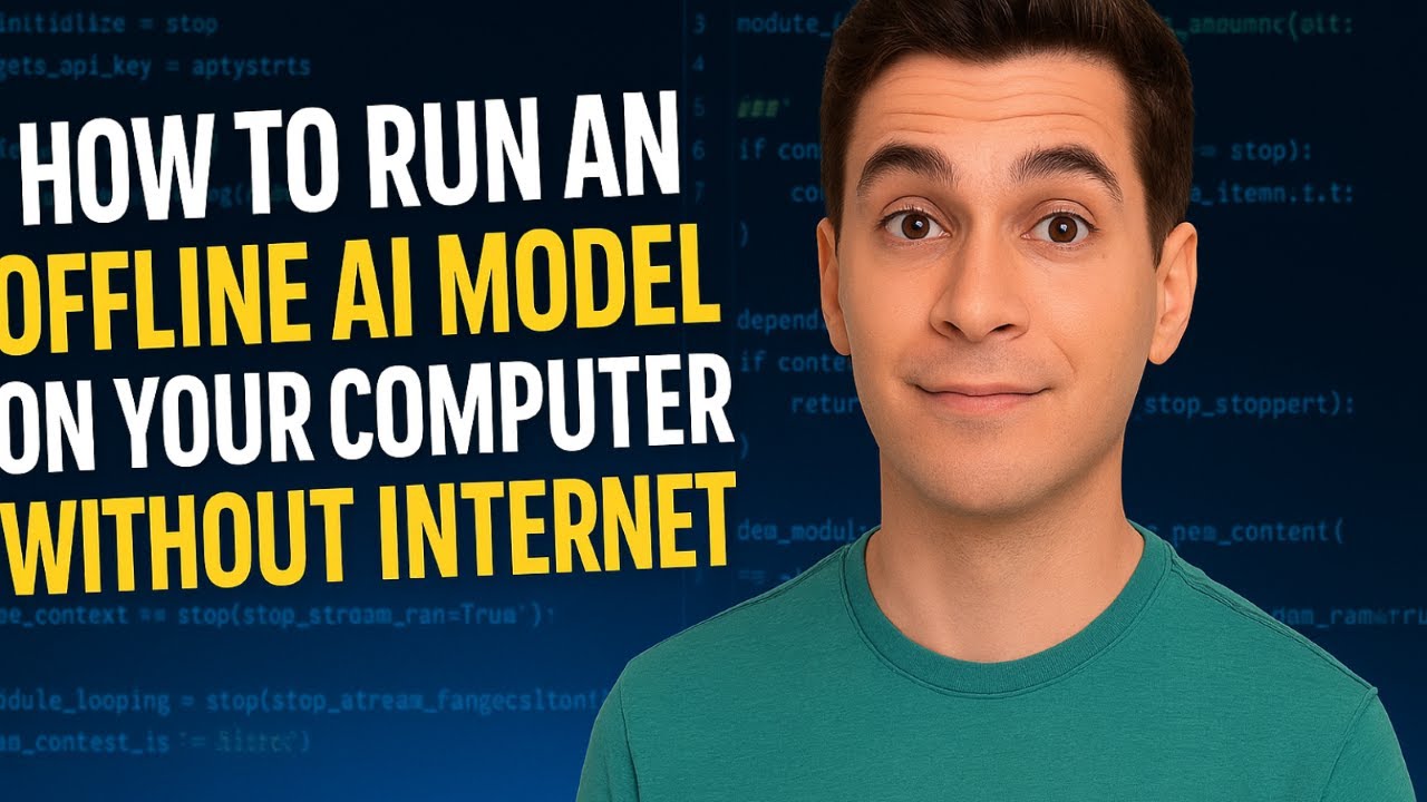 How To Run an Offline AI Model on Your Own Computer With No Internet ...