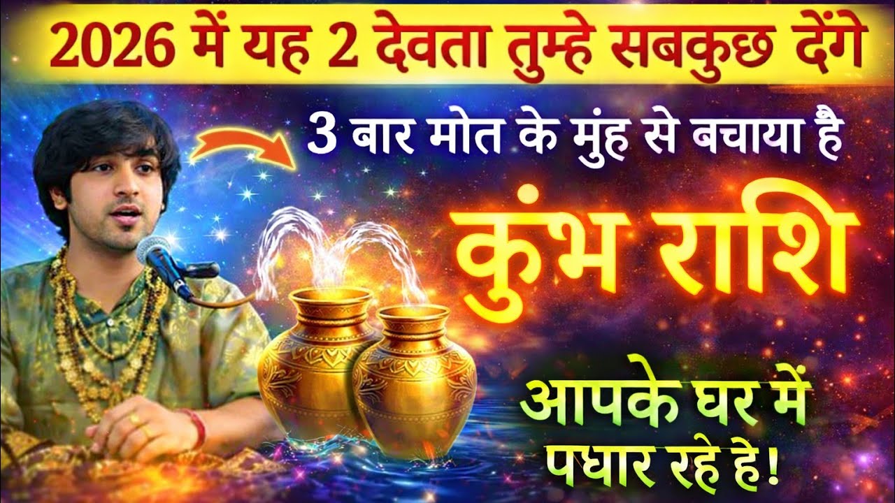 कुंभ राशि 2026 में यह देवता तुम्हे सबकुछ देना चाहते हैं,कौन हे जानकर हैरान हो जाओगे।