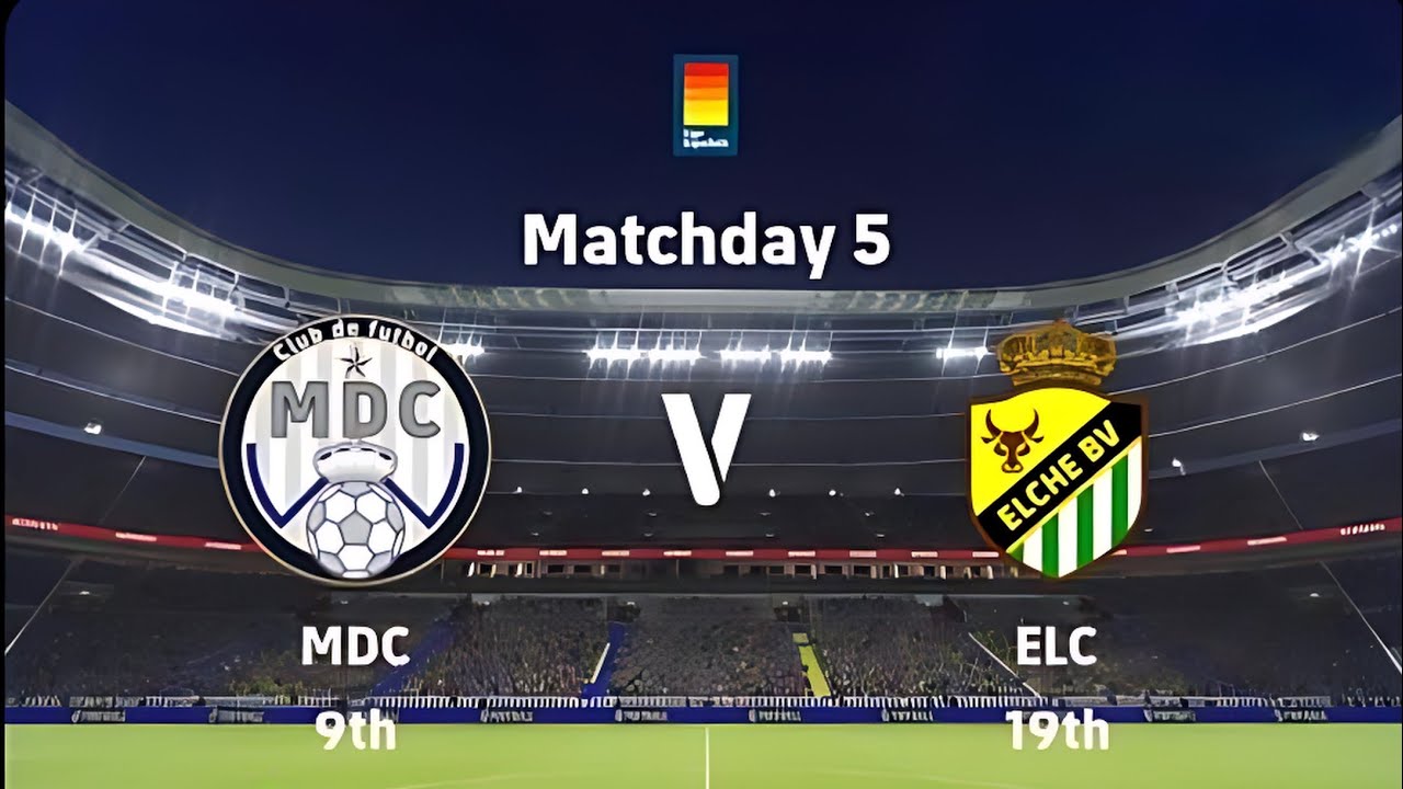 Real Madrid CF (Madrid Chamartin B) vs (Elche BV) Elche CF | 4 - 2 | Matchday 5 • eFootball 