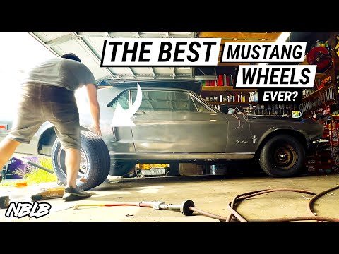 New Wheels and Custom Shift Linkage for the 5.0 V8 Swapped 1968 Mustang