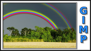 Gimp: How to Make a Double Rainbow