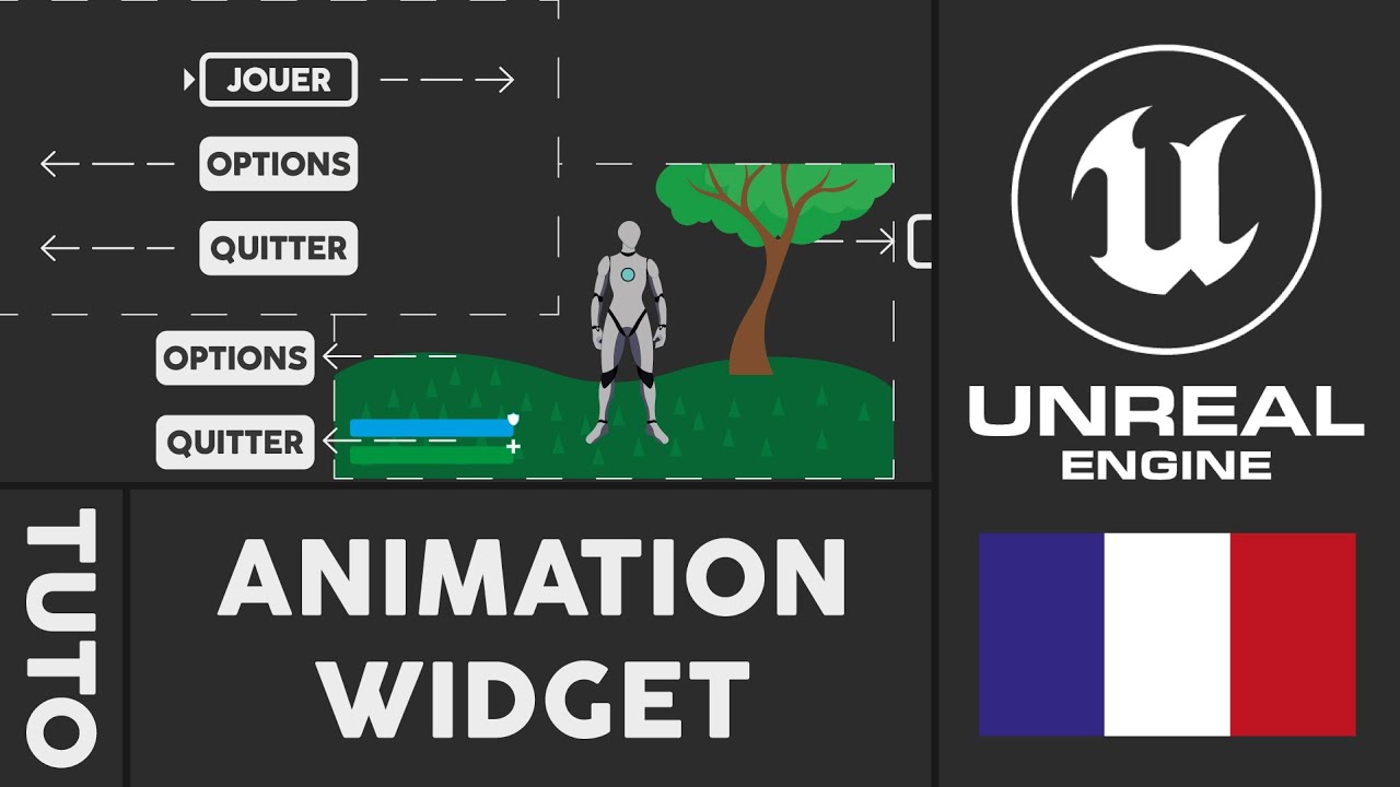 Engine Widget TUTO - Animer un widget sur unreal engine 5. - YouTube