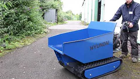 Hyundai Petrol Tracked Mini Dumpers
