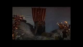 Download lagu Kirk Douglas (Einar) viking funeral