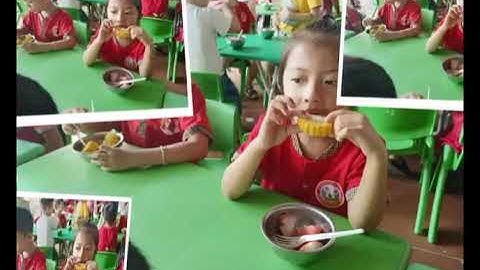 Các bé Lớp Lớn A3 - Vui tiệc buffet lần 1 Năm học: 2025-2026