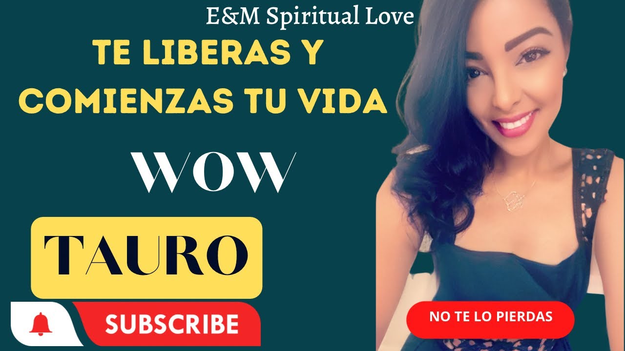Tauro ♉️ Te Liberas Y Comienzas Tu Vida! Wow 🤩🥰💰💥#tauro #tarot #god # ...