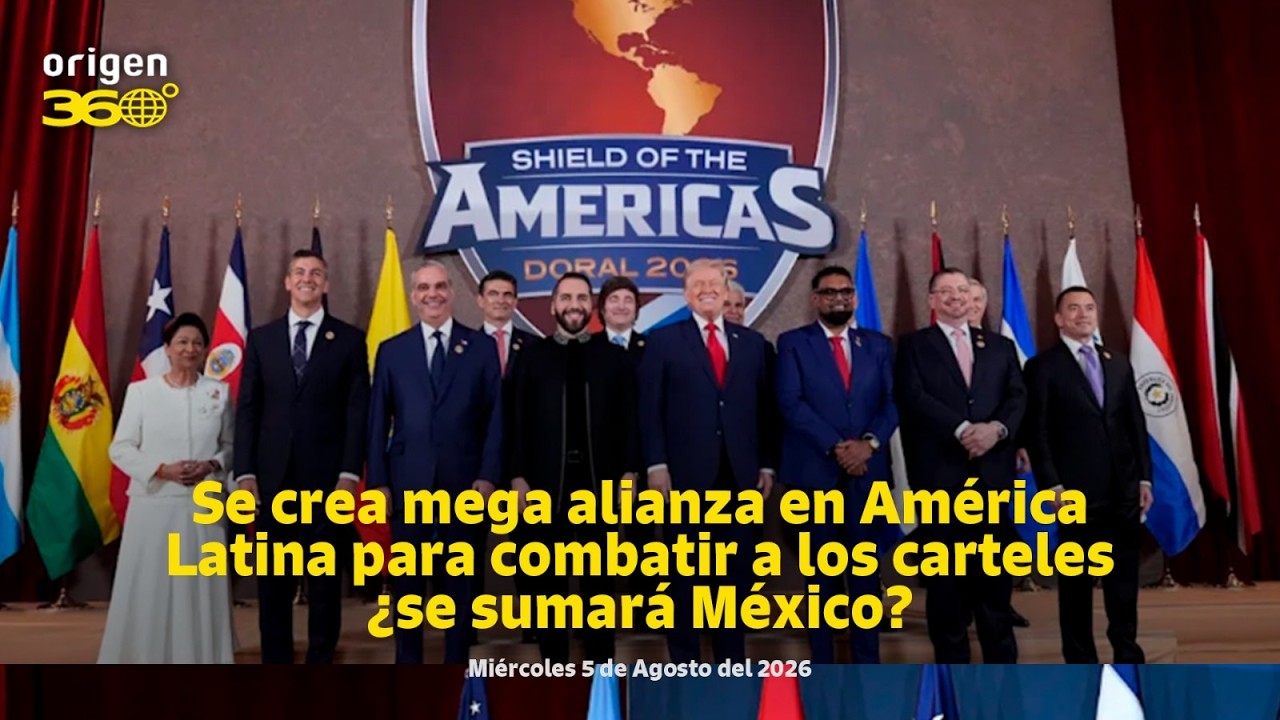 En Vivo | Se crea mega alianza en América Latina para combatir a los carteles ¿se sumará México?
