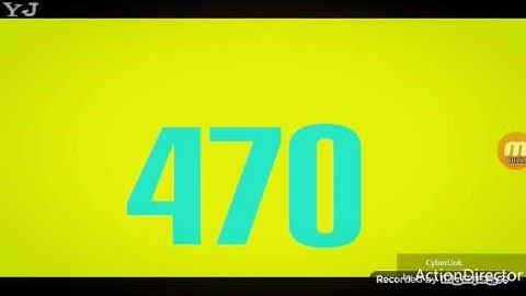 Challenge Countdown From 500 50 fonts