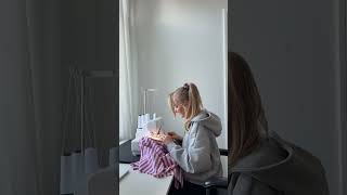 Gratis Schnittmuster: oversize Shirt mit Streifen einfach selber nähen! Sewingmachina Freddy