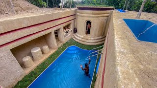 100 Days Building An Underground Temple House With Water Slide To Underground Swimming Pool by Primitive Survival Tool 1,506,226 views 10 months ago 18 minutes