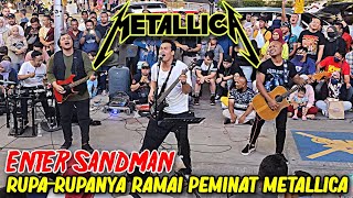 ENTER SANDMAN - METALLICA | Bob ingatkan pengunjung tak layan, rupanya ramai peminat Metallica