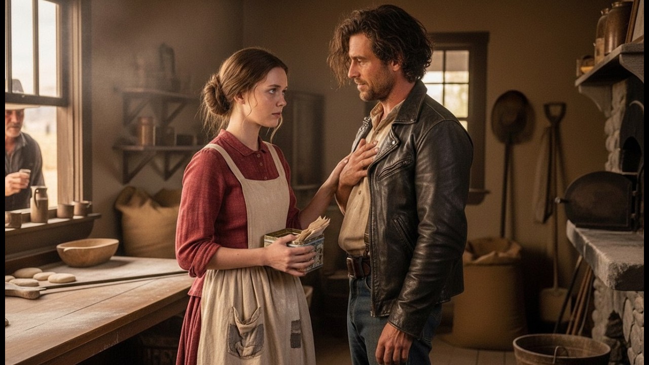 La Fille Du Boulanger Devait Fuir Son Père, Le Cowboy Offrit Son Nom Et Sa Protection.