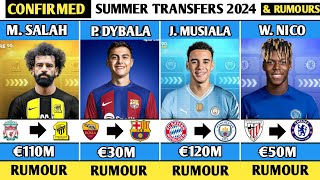 🚨 DYBALA TO BARCELONA, LATEST CONFIRMED AND RUMOURS TRANSFER NEWS SUMMER 2024,MBAPPE TO REAL MADRID