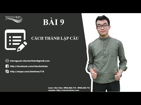 Video Tiếng Đức cơ bản - Trình độ A1 - Bài 9: Cách thành lập... - YouTube