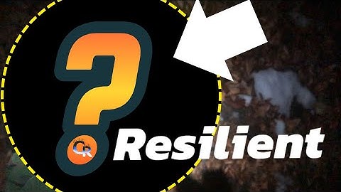 How resilient this is!! 