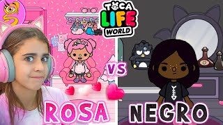 NEGRO vs ROSA en TOCA LIFE WORLD