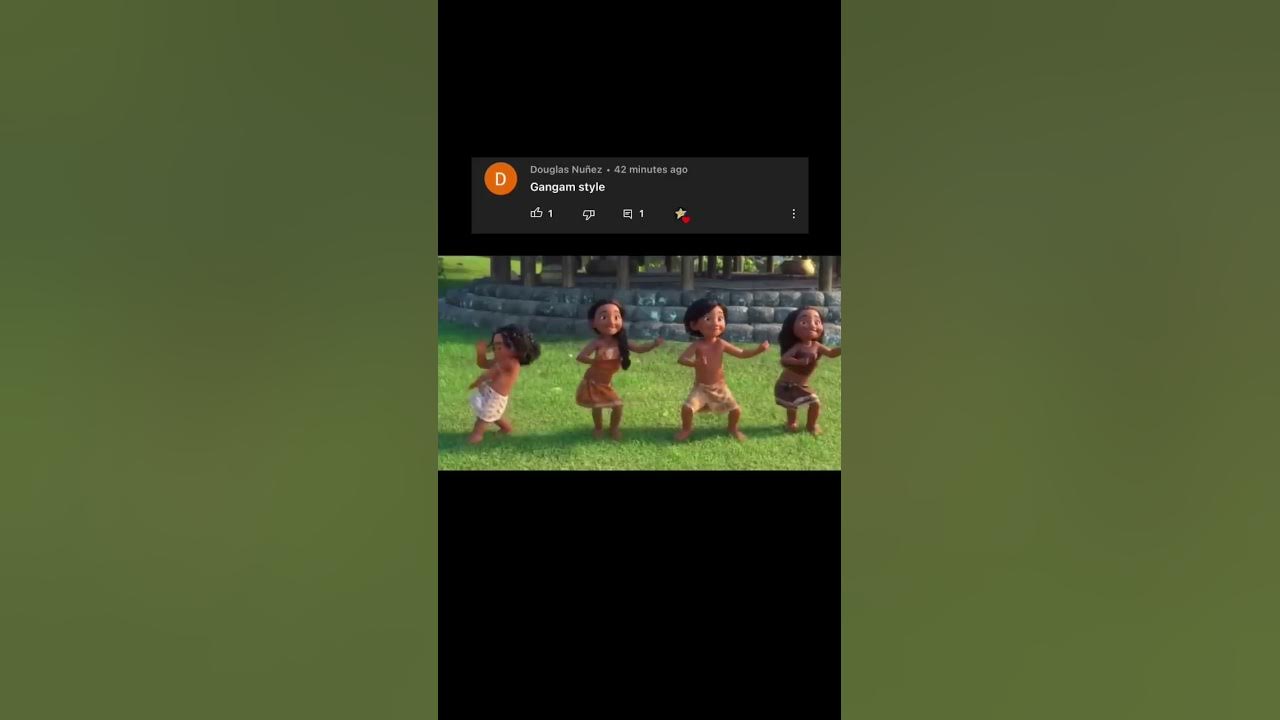 Kid from Moana dances to "Gangnam Style" PT9 (Comment song i should do next)