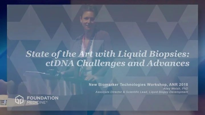 Workshop: New Biomarker Technologies - Allison Welsh