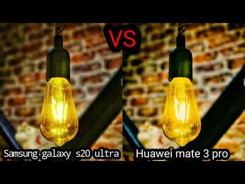 Samsung galaxy s20 ultra vs huawei mate 30 pro camera comparison