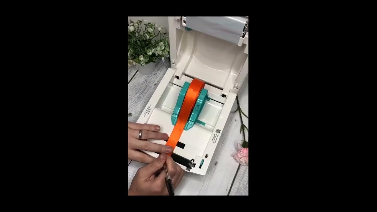 Two Colour Printing with the ZX40 Ultra Ribbon Printer YouTube