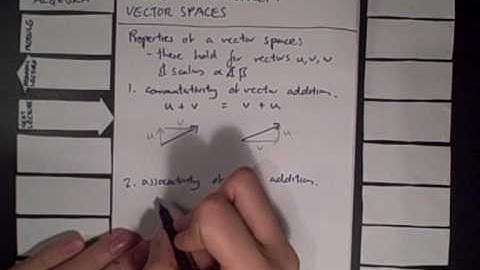Linear Algebra Lecture 1.2: Vector Space Properties