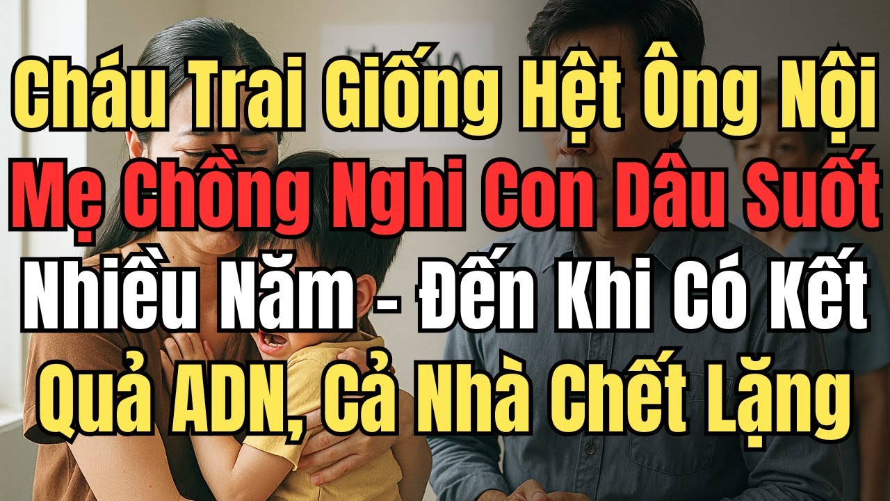 Cháu Trai Giống Hệt Ông Nội, Mẹ Chồng Nghi Con Dâu – Đến Khi Có Kết Quả ADN, Cả Nhà Chết Lặng