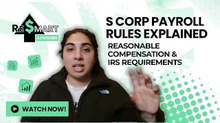 S Corp Payroll Rules Explained (Reasonable Compensation & IRS Requirements)